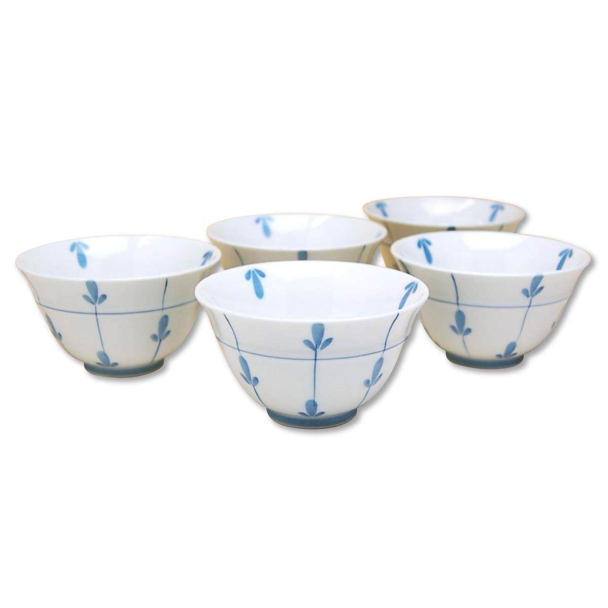 煎茶碗時代 五客合わせ箱入